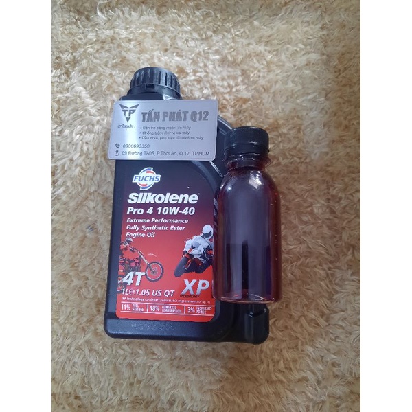 Nhớt fuchs silkolenne pro 10w-40 1.1 lít chị winner/sonic