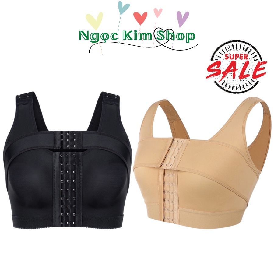 Áo Gen Định Hình Nâng Ngực Sau Phẫu Thuật Đai Liền