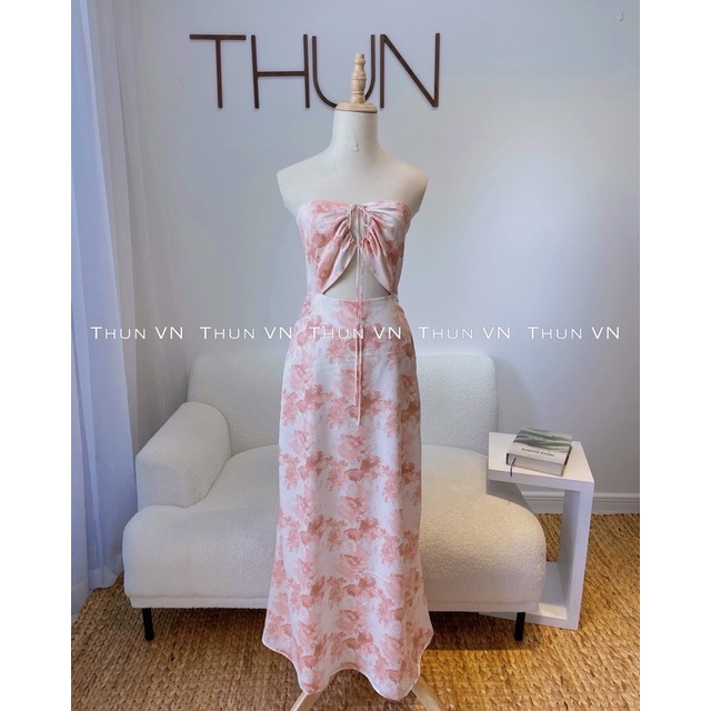 Đầm Lụa dáng dài thiết kế IVI2