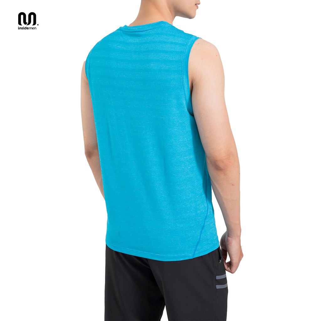 Áo ba lỗ nam 𝐈𝐍𝐒𝐈𝐃𝐄𝐌𝐄𝐍, tanktop tập gym 2 màu nam tính khỏe khoắn, chất co giãn, thoáng mát  - KTT001S1
