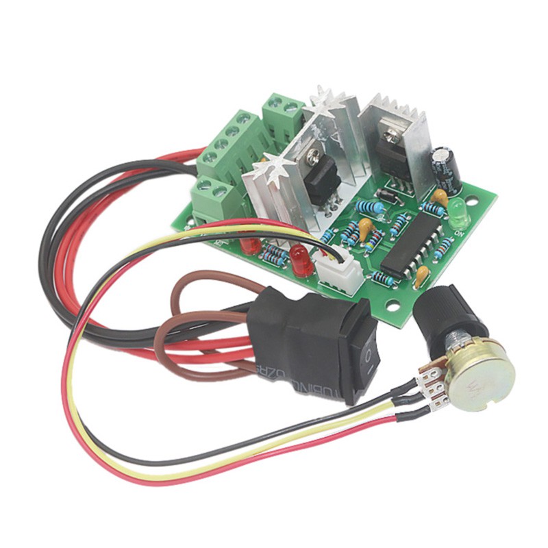 Bộ điều chỉnh tốc độ động cơ 10V 12 V 24 V 30V DC cực âm và cực dương 120W