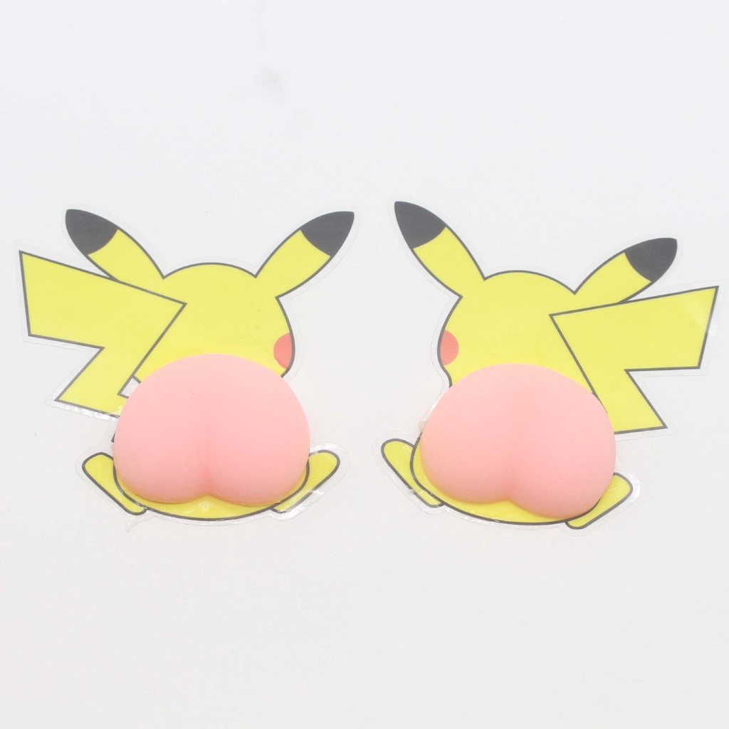 1 Miếng Dán 3D Bằng Silicon Chống Va Chạm Trang Trí Xe Hơi