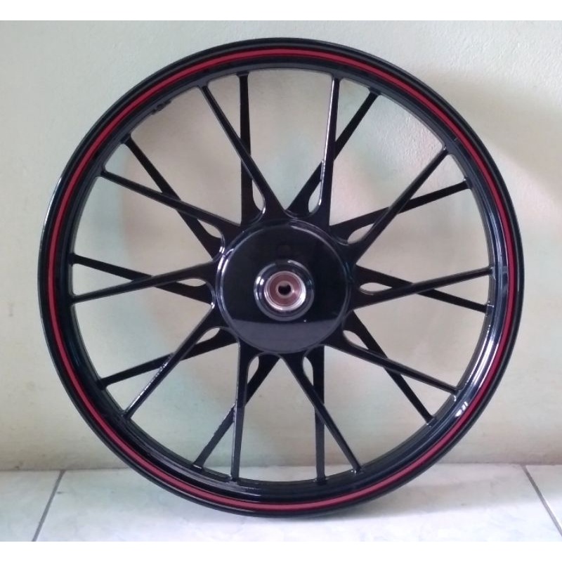 Vành đúc xe máy 20 nan trắng sứ