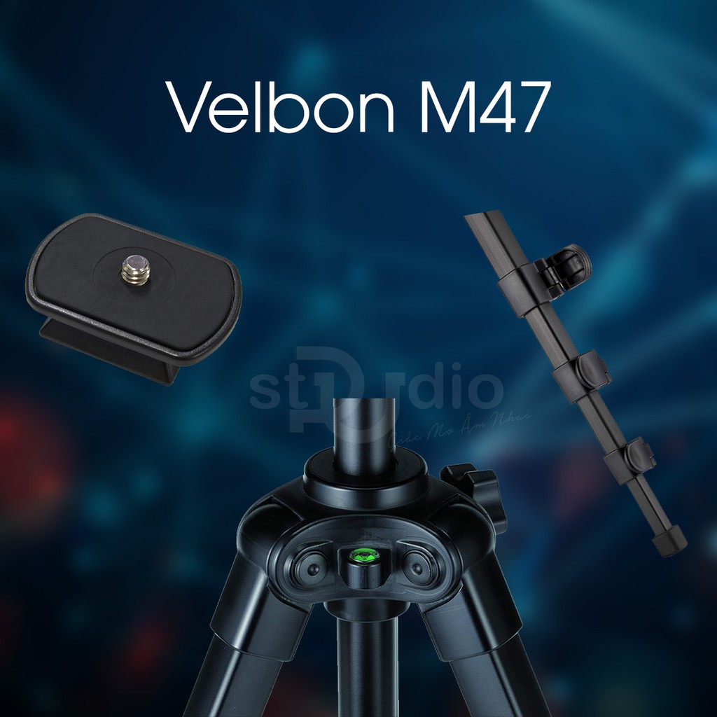 Chân Máy Ảnh Velbon M47 - Chân giữ máy ảnh điện thoại
