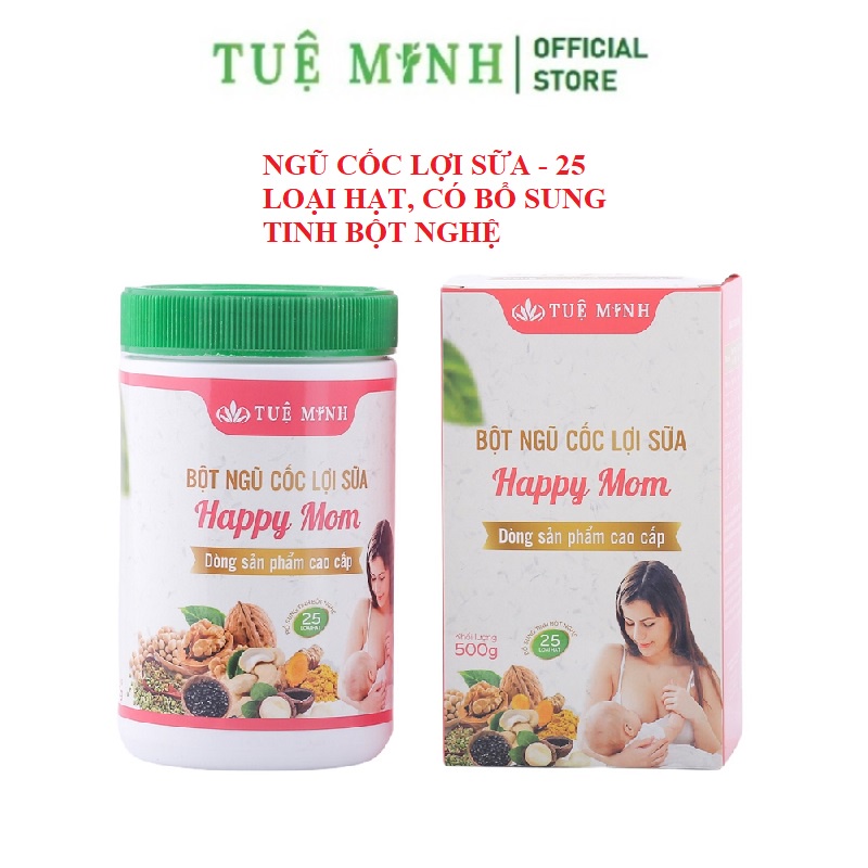 Ngũ Cốc An Thai Tuệ Minh 25 Loại Hạt hộp 500 gram, tốt cho mẹ bầu