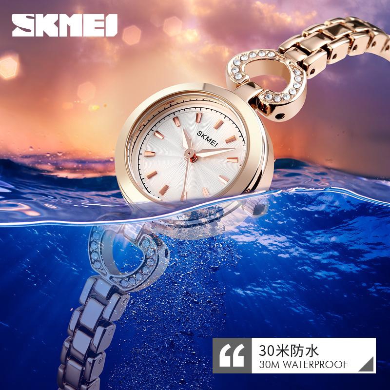 Đồng Hồ Đeo Tay Nữ SKMEI 1408 Thời Trang Đơn Giản Thanh Lịch Kháng Nước Chất Liệu Hợp Kim | BigBuy360 - bigbuy360.vn