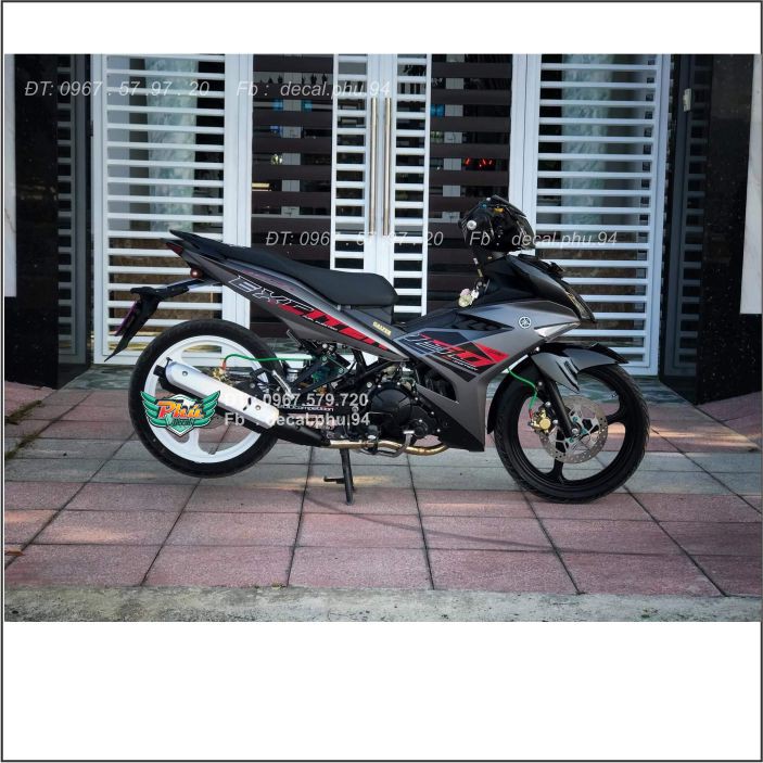 Tem Rời Exciter 150 Xám bản tem 2020 (V)