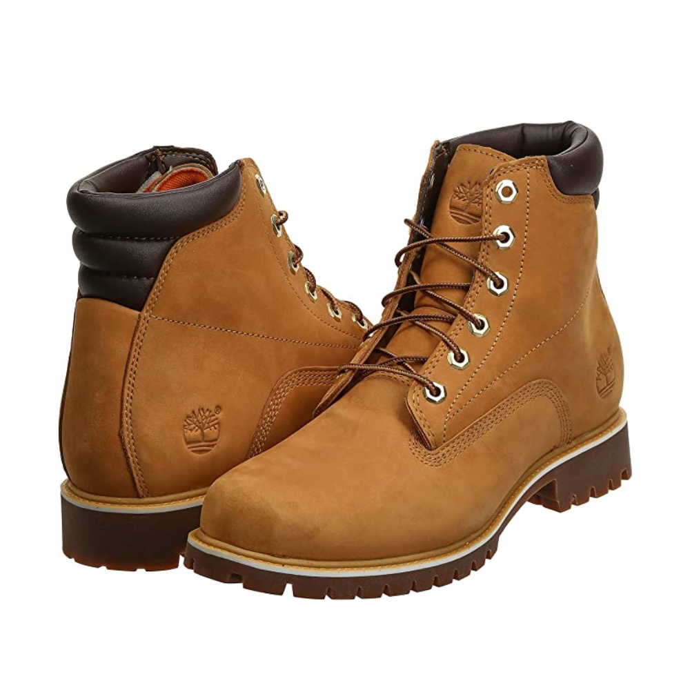 [Original] Timberland Giày Thể Thao Nam 6 inch Basic Alburn Boot WP Wheat Nubuck TB03757824