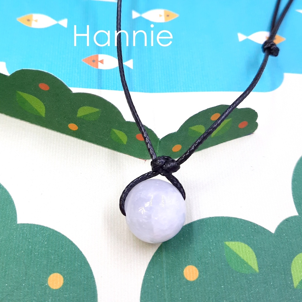 Vòng cổ hạt đá freesize phong cách thời trang - Dây chuyền nam nữ đơn giản handmade