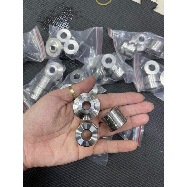 Canh bánh inox 304 mẫu V2 cho Sirus Ex10 2006-2010