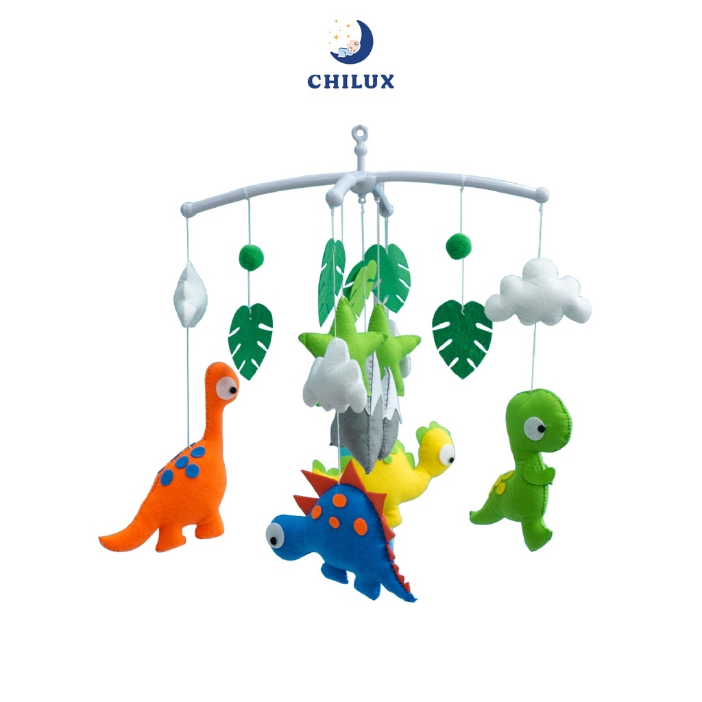 Đồ Chơi Treo Nôi Cũi Cho Bé Chilux Nhiều Màu Rực Rỡ Giúp Tăng Kích Thích Thị Giác