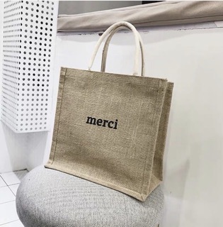 TÚI MERCI HOA SEN ĐỎ THIẾT KẾ