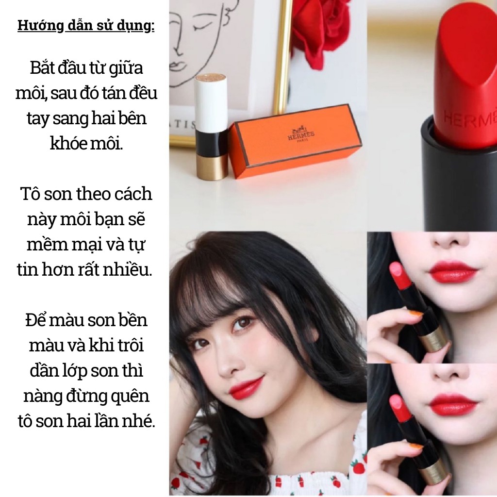 Son Hermes Satin Lipstick minisize 1.2g