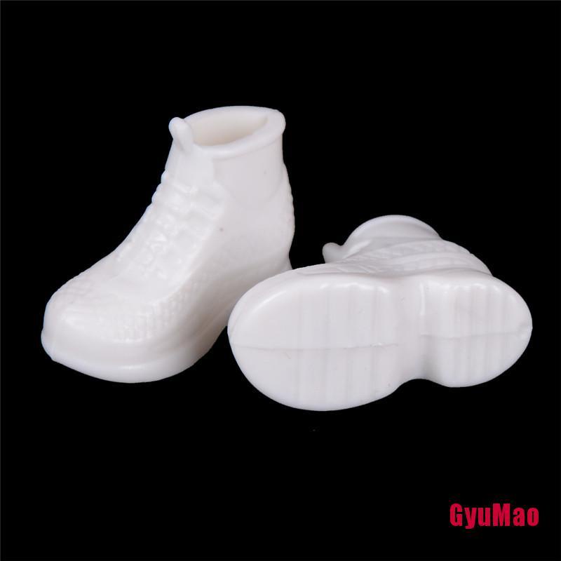 Set 10 Đôi Giày Thể Thao Trắng Xinh Xắn Cho Búp Bê