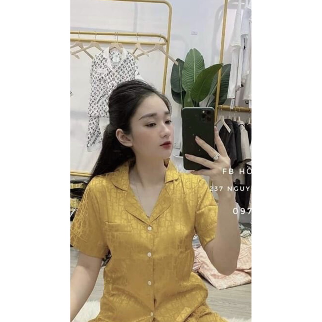 ( Xả Hàng Bán Lỗ) Bộ Đồ Pijama-Bộ Lụa satin Mặc Nhà Hàng Cao Cấp loại 1 {Ảnh Thật Sp] | BigBuy360 - bigbuy360.vn