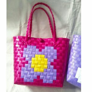 Túi in hoa handmade size 25cm