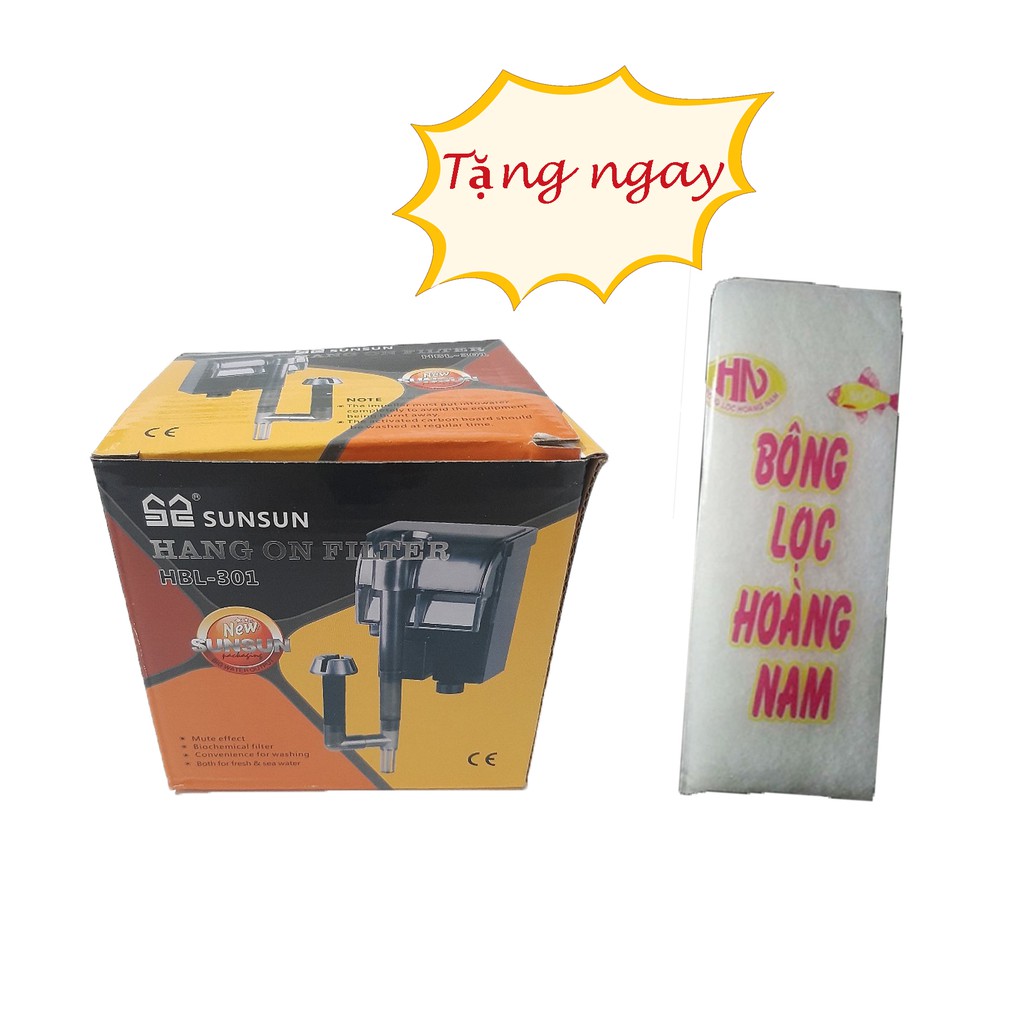 Lọc thác bể cá sunsun hbl301