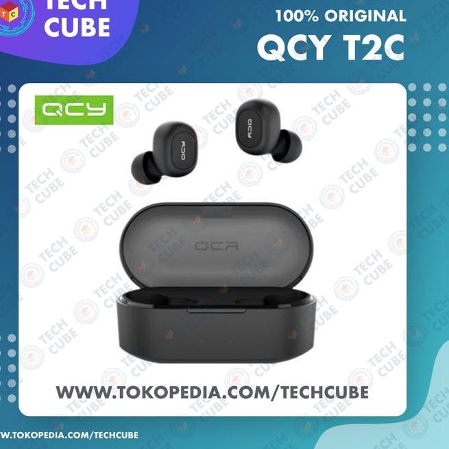 Tai Nghe Bluetooth 5.0 Tws Qcy T1C Qcy T2C Qs2 8bd Đen