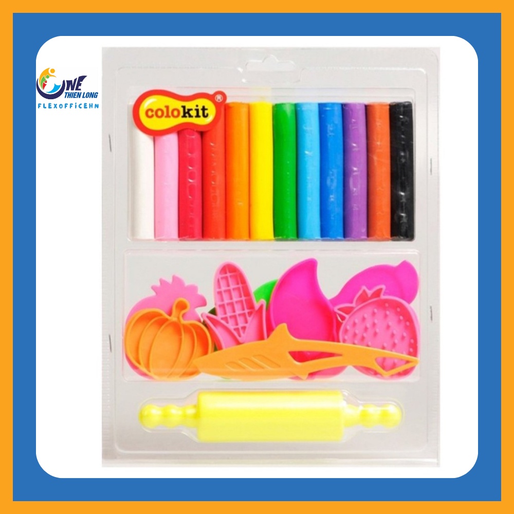 Bộ sáp nặn và khuôn Colokit MCT-C02