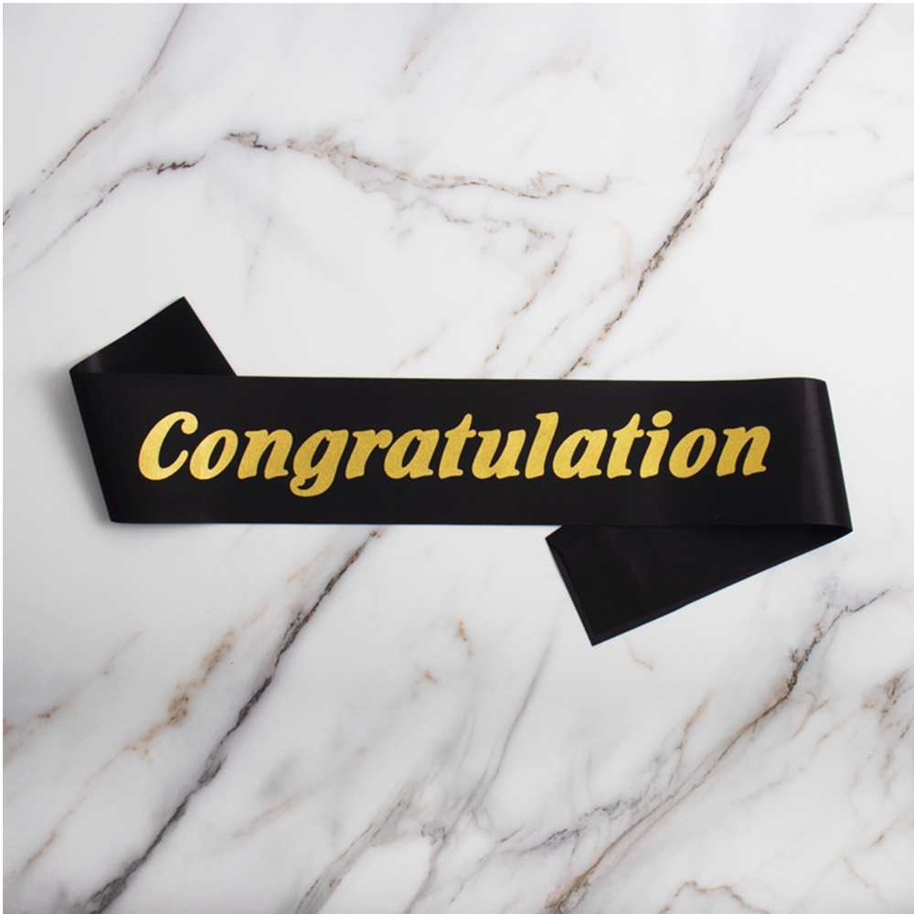 Mua Băng Đeo Chéo Chúc Mừng Tốt Nghiệp Congratulation Sash giá rẻ nhất ...