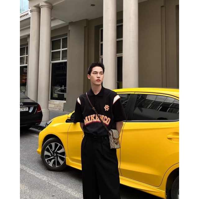 Áo polo chính hãng Mikenco PRIME OVERSIZE