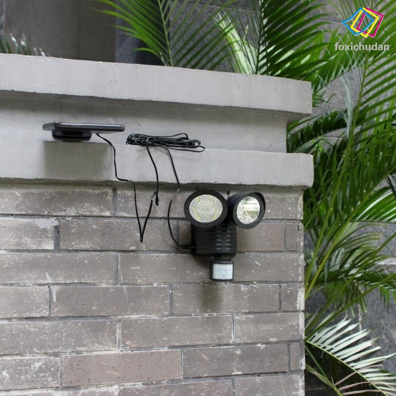 SENSOR Đèn Led 22 Bóng Cảm Biến Chuyển Động Sử Dụng Năng Lượng Mặt Trời