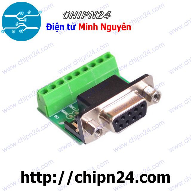 [1 CÁI] (F30.6) Đế chuyển DB9 Cái ra Domino