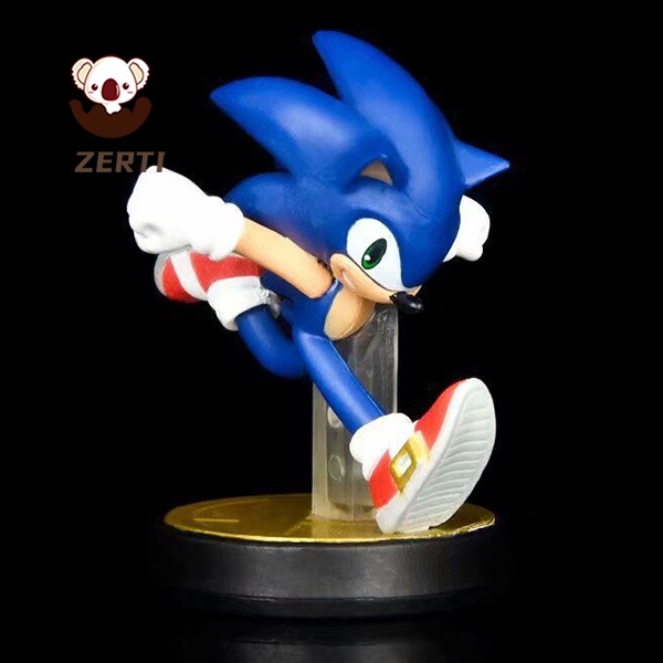 Mô hình nhân vật sonikku trong game sonic the hedgehog bằng pvc