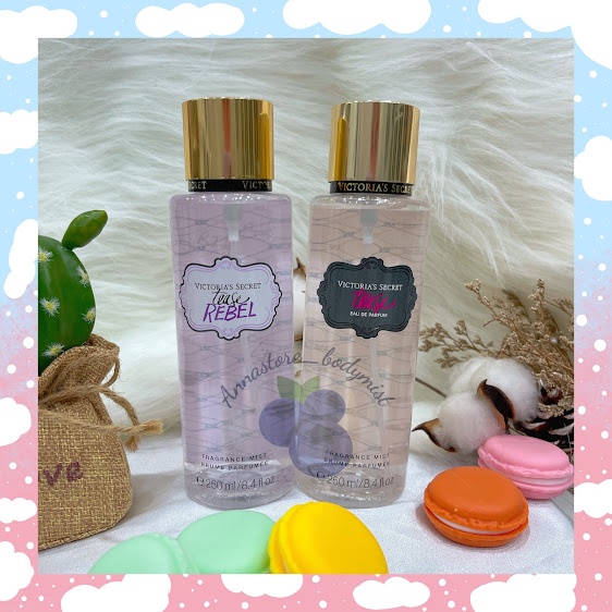 -𝐌𝐨𝐨𝐌𝐨𝐨-Tease / Tease REBEL Xịt thơm toàn thân Victoria Secret 30ml/50ml/100ml