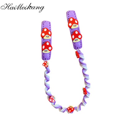 Haimeikang Dây buộc tóc trẻ em Bẩn bện bện nhựa Dây tóc cô gái dễ thương Phụ kiện tóc