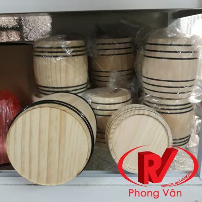 Hộp Đựng Trà Cafe Gỗ Thông Tròn