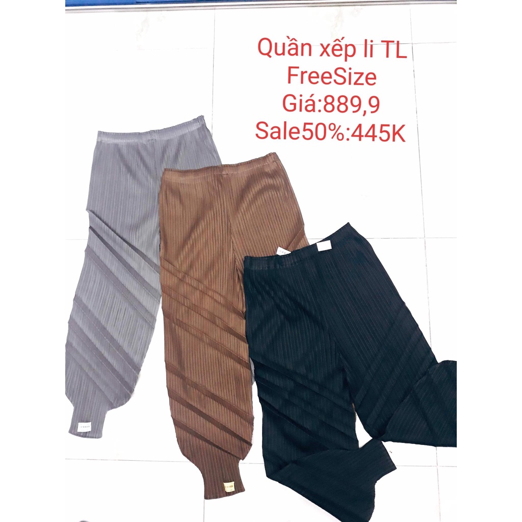 Quần xếp li kiểu độc lạ nữ Thái Lan
