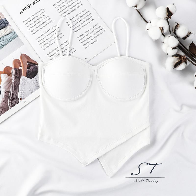 Áo Cổ Chữ V Không Tay MàU SắC Lạ MắT ThờI Trang SàNh ĐiệU Cho Nữ