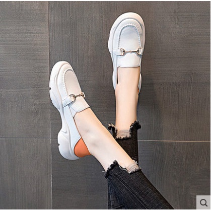 Giày lười nữ siêu xinh đế cao 3cm 2022