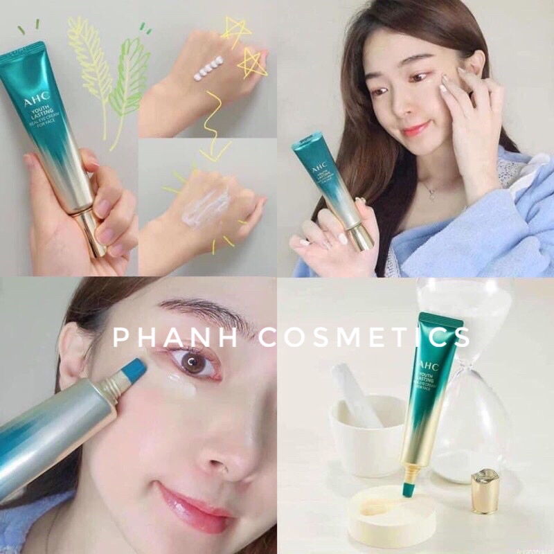 Kem mắt AHC Ageless Real Eye Cream For Face 30ml Hàn Quốc | BigBuy360 - bigbuy360.vn