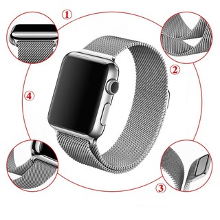 Dây Mesh Milanese Apple Watch - hít nam châm
