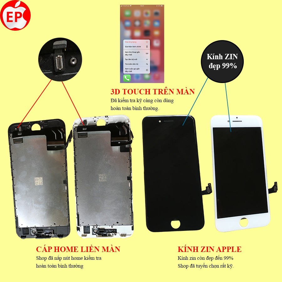 Màn hình iPhone 7 Plus ZIN BÓC MÁY 100% chính hãng Apple. | BigBuy360 - bigbuy360.vn