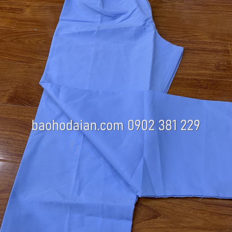 Quần blouse y tá, điều dưỡng, bác sĩ, kỹ thuật viên nữ màu xanh