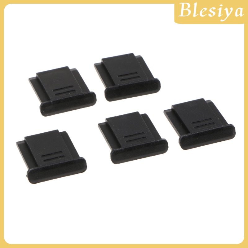 Set 5 Nắp Nhựa Bảo Vệ Giày Hot Shoe Hotshoe Cho / Canon