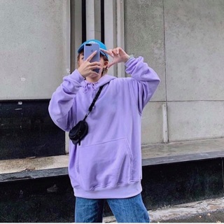 ÁO HOODIE BASIC CÁC MÀU PASTEL UNISEX