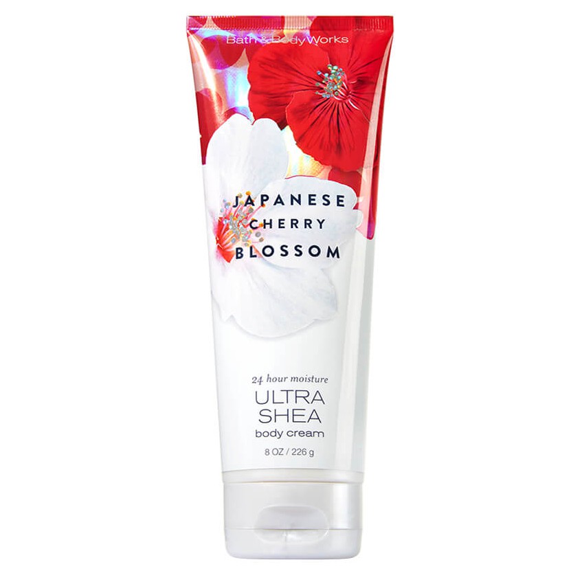 [226g] Dưỡng Thể Japanese Cherry Blossom Body Cream Bath & Body Works 24 Hour Moisture Ultra Shea Body Cream