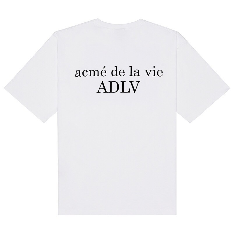 Áo thun unisex ACMÉ DE LA VIE BASIC LOGO , áo thun nữ form rộng tay lỡ cá tính , BLACK56 M10 | BigBuy360 - bigbuy360.vn