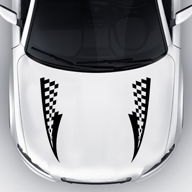 Tem dán mui xe  Đề can dán ô tô- trang trí, phong cách cá tính