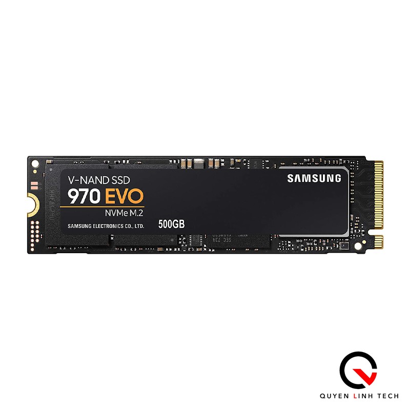 Ổ cứng SSD Samsung 970 Evo 500GB NVMe M2 PCIe 2280 (MZ-V7E500BW) - Bảo hành chính hãng 3 năm