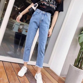 Quần baggy xanh trơn tua gấu siêu hót [kèm ảnh thật] . ✔️