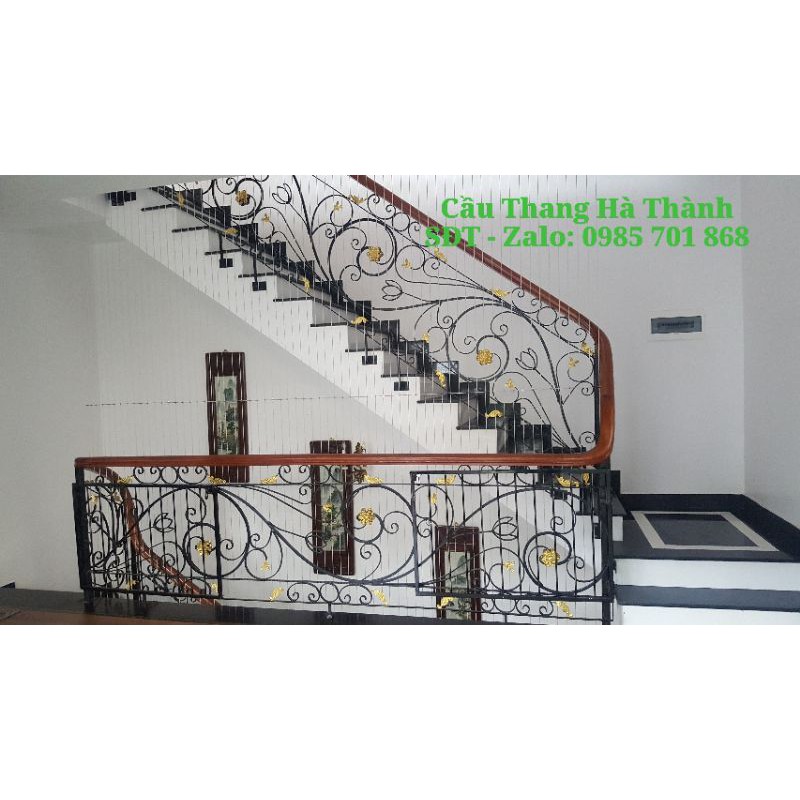 Cầu thang sắt nghệ thuật