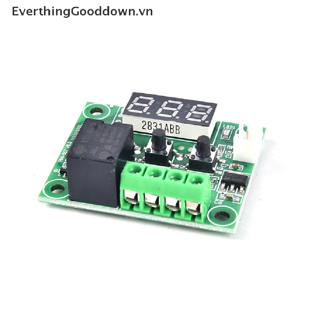 Mô-đun công tắc điều khiển nhiệt độ làm mát W1209 LED DC 12V