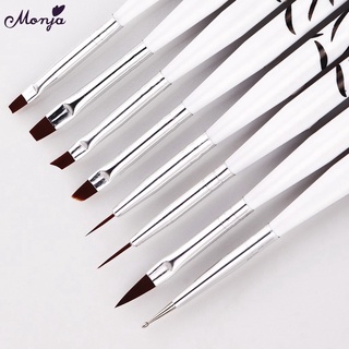 Set cọ vằn 8 cây làm móng,nail