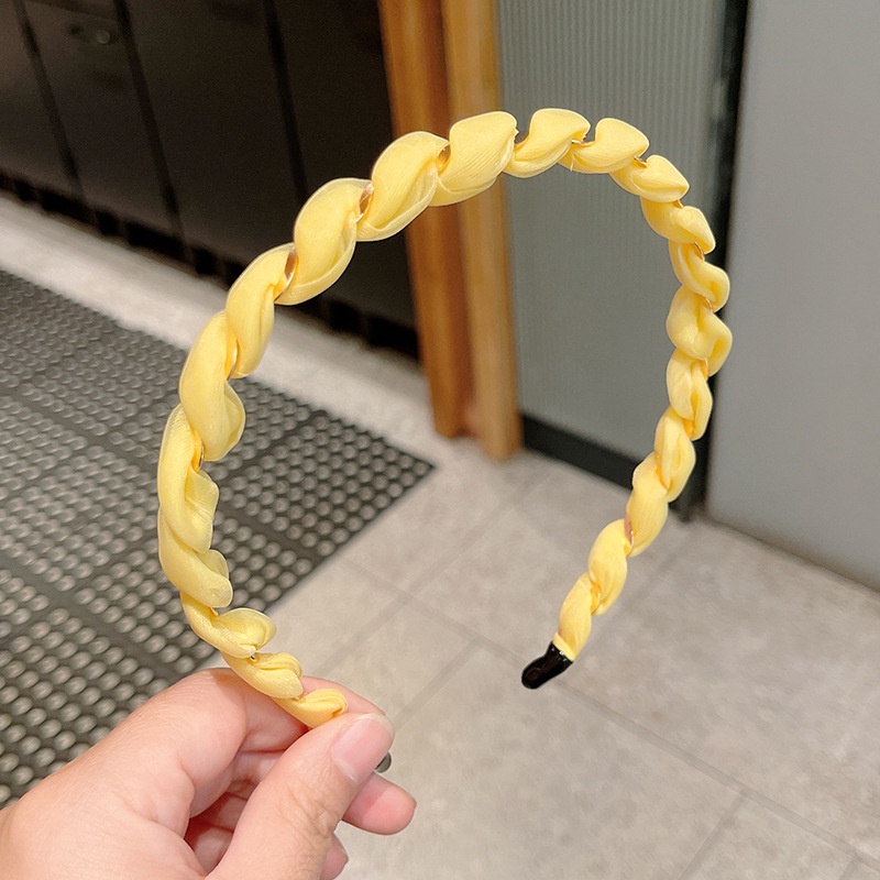 Băng đô cài tóc phối lưới phong cách Pháp