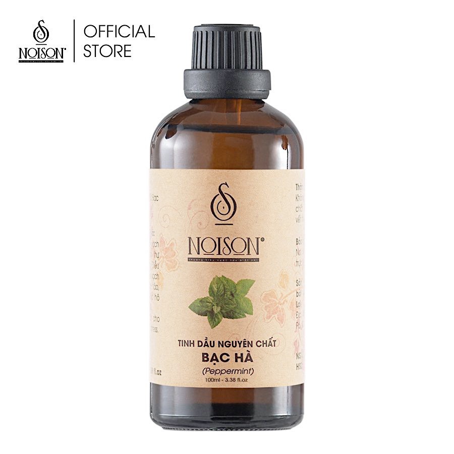 Tinh dầu Bạc Hà Noison 100ml | Peppermint Essential Oil | Nhập khẩu Ấn Độ